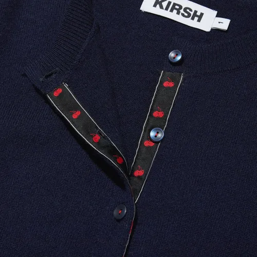 KIRSH  |Unisex Street Style Long Sleeves Logo Cardigans