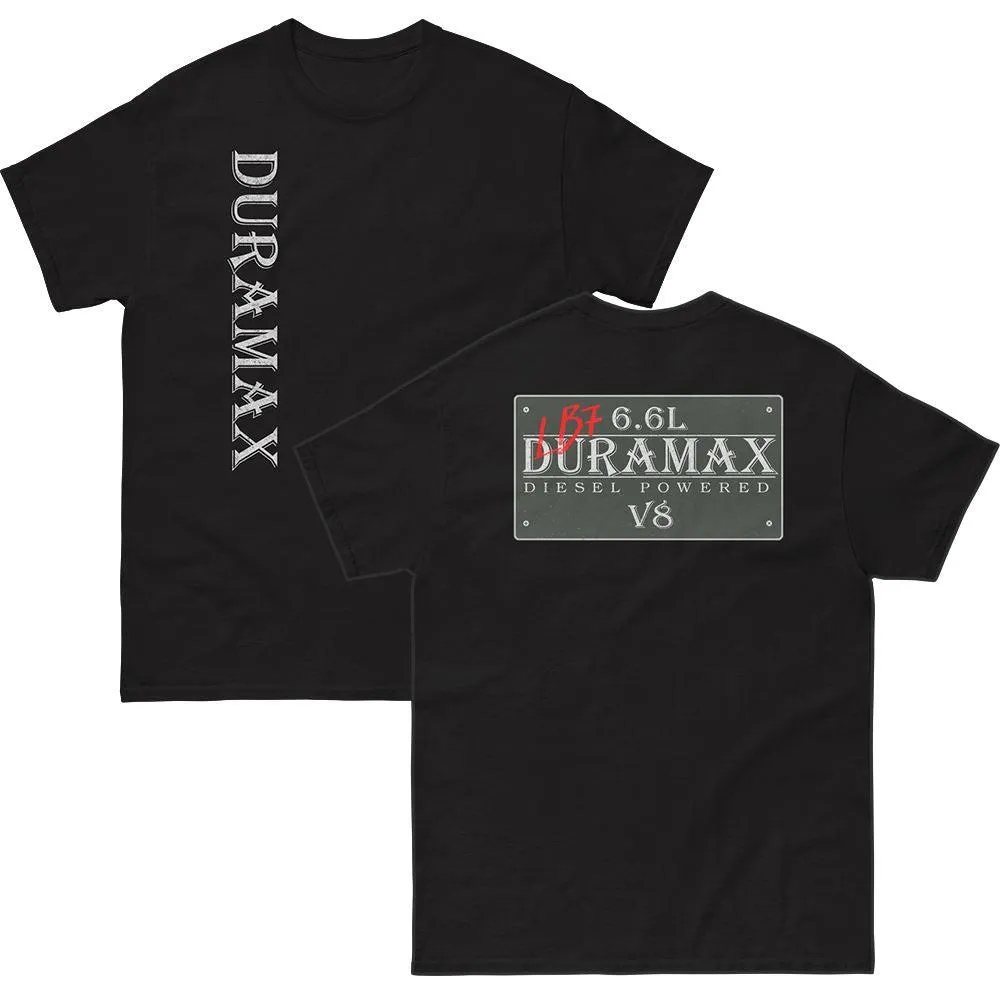 LB7 Duramax T-Shirt - Vintage Sign Double Sided Print