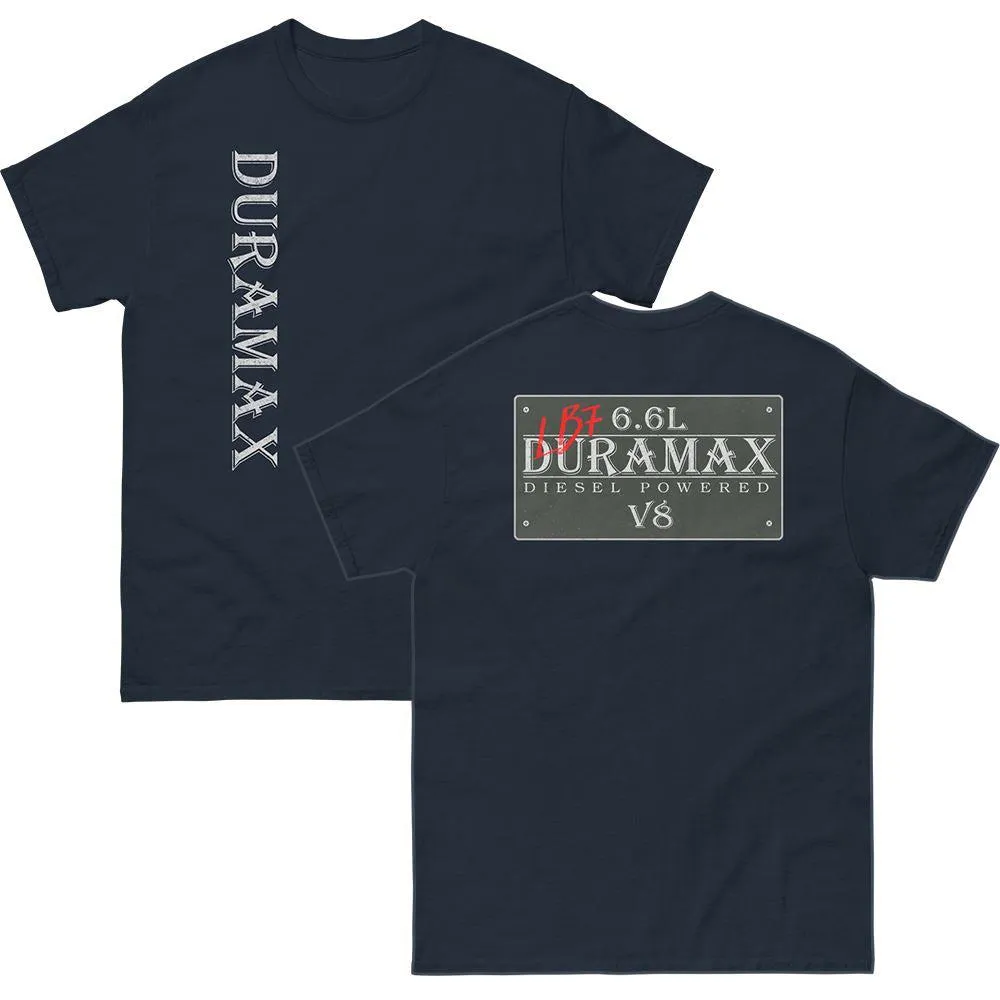 LB7 Duramax T-Shirt - Vintage Sign Double Sided Print