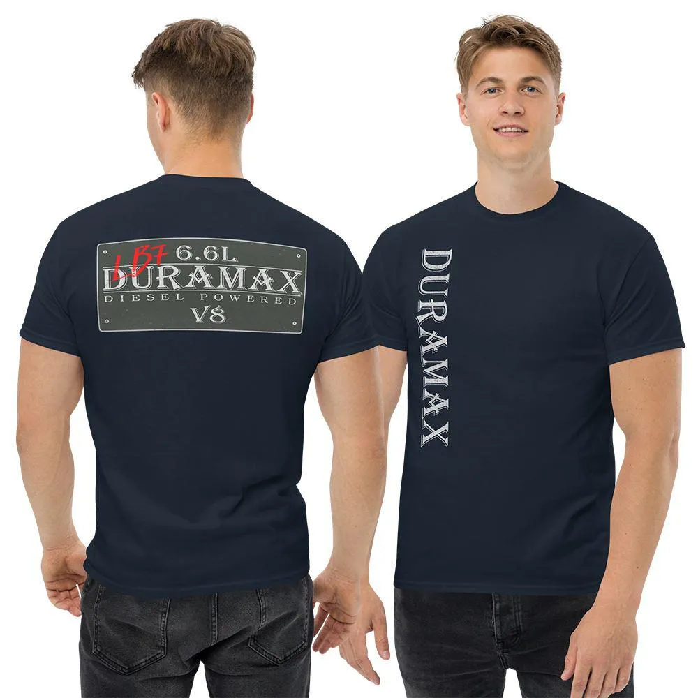 LB7 Duramax T-Shirt - Vintage Sign Double Sided Print