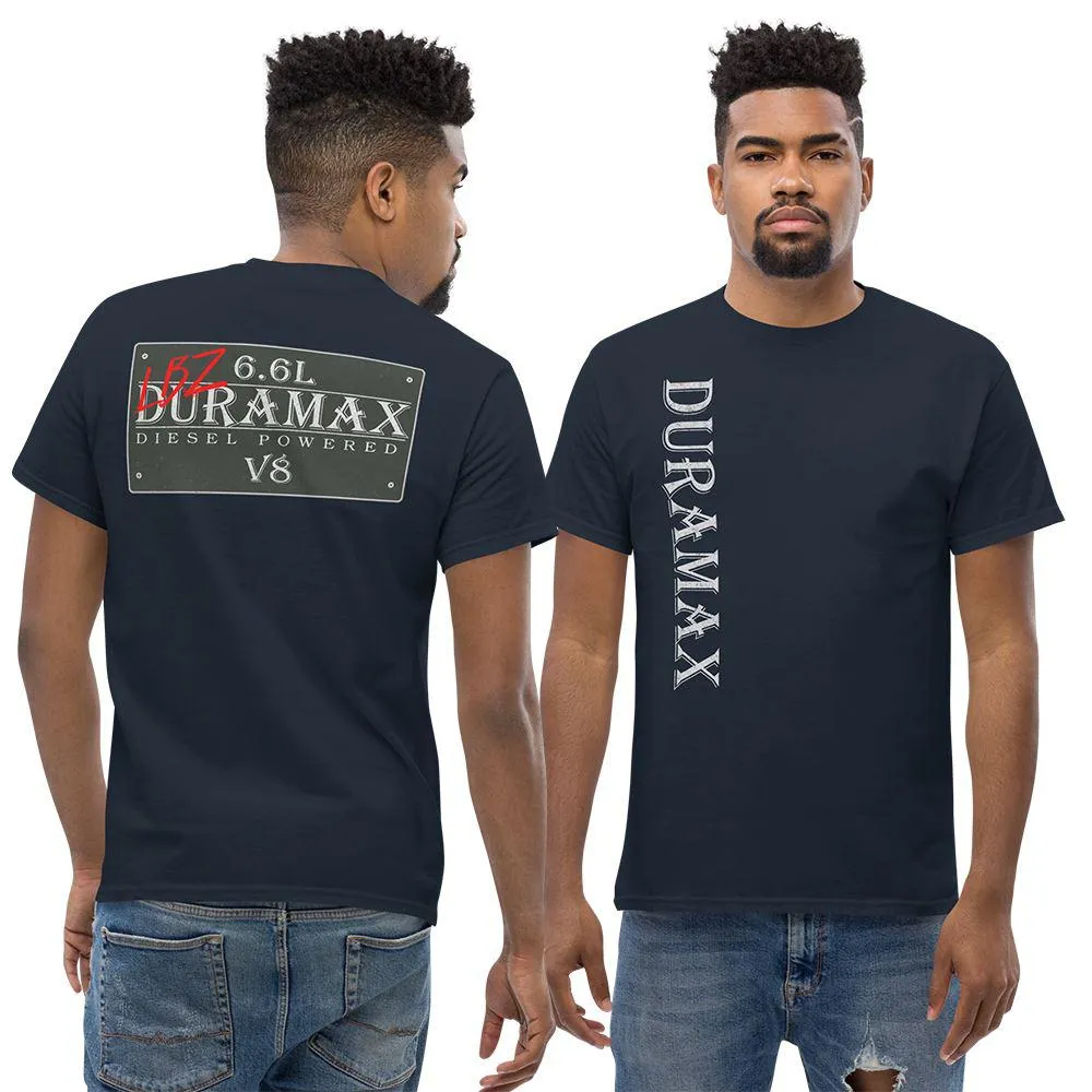 LBZ Duramax T-Shirt with Vintage Sign Design and Double Sided Print