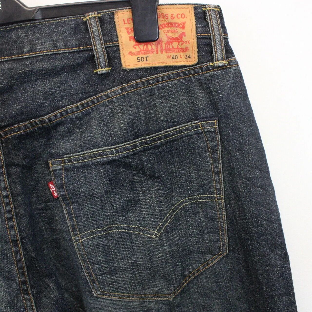 LEVIS 501 Jeans Dark Blue | W40 L34