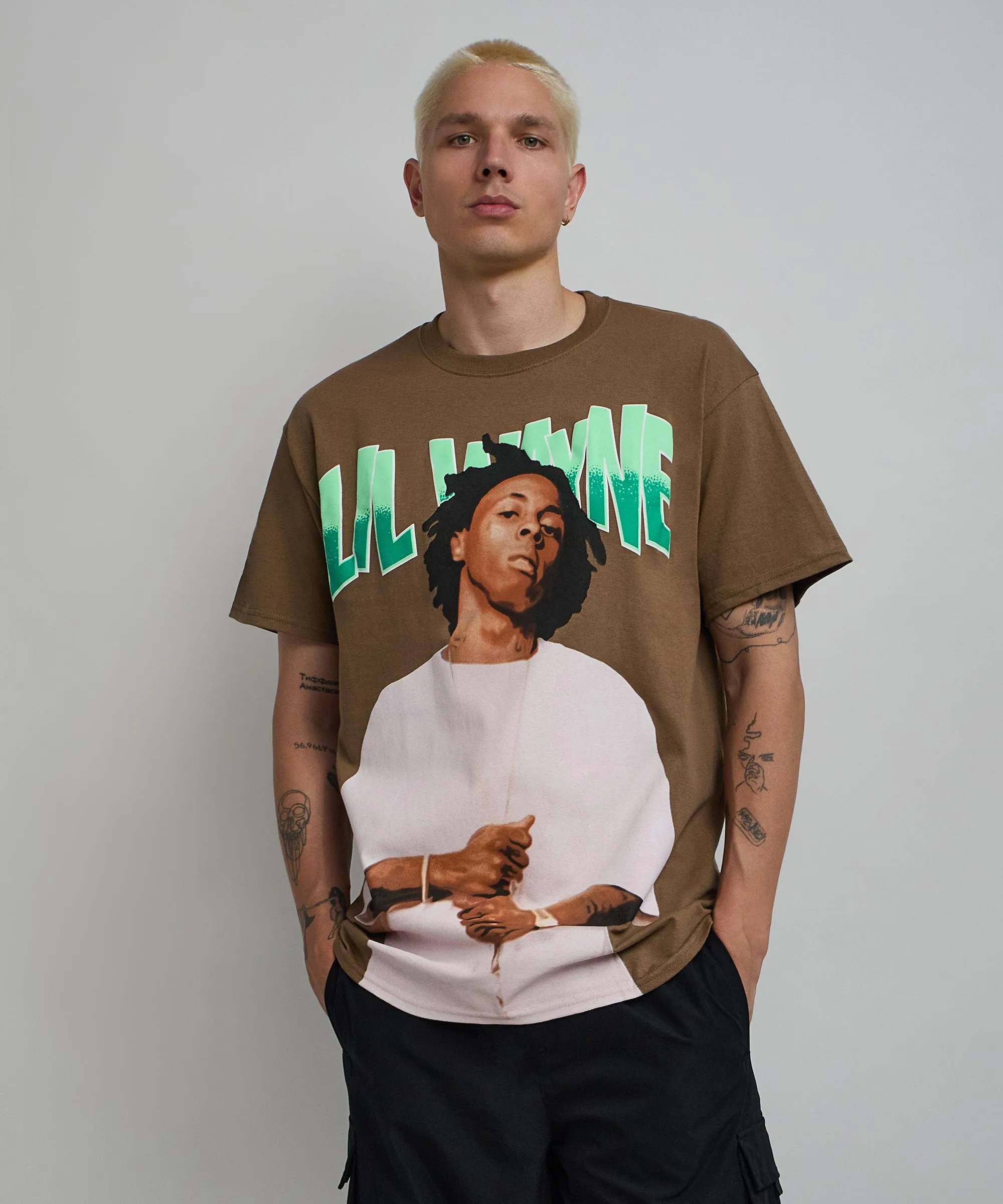 Lil Wayne Tha Carter Short Sleeve Tee - Brown