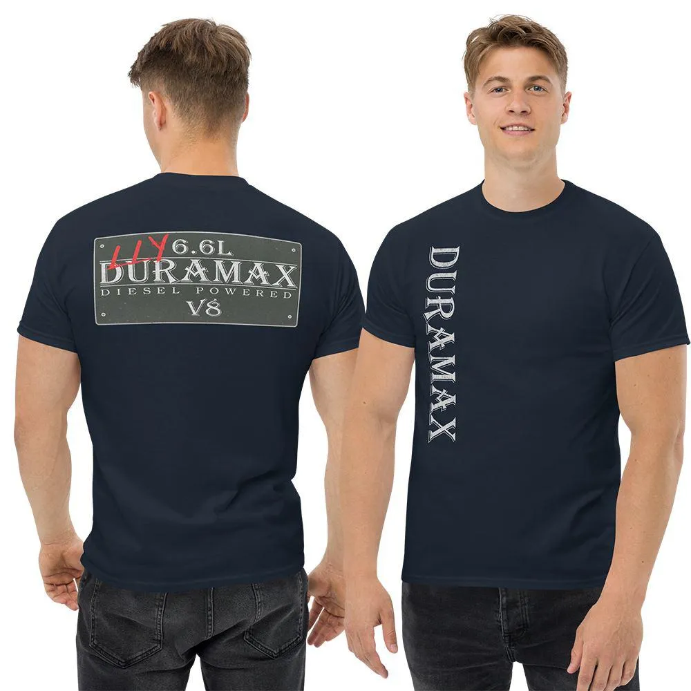 LLY Duramax Vintage Sign Double Sided Print T-Shirt