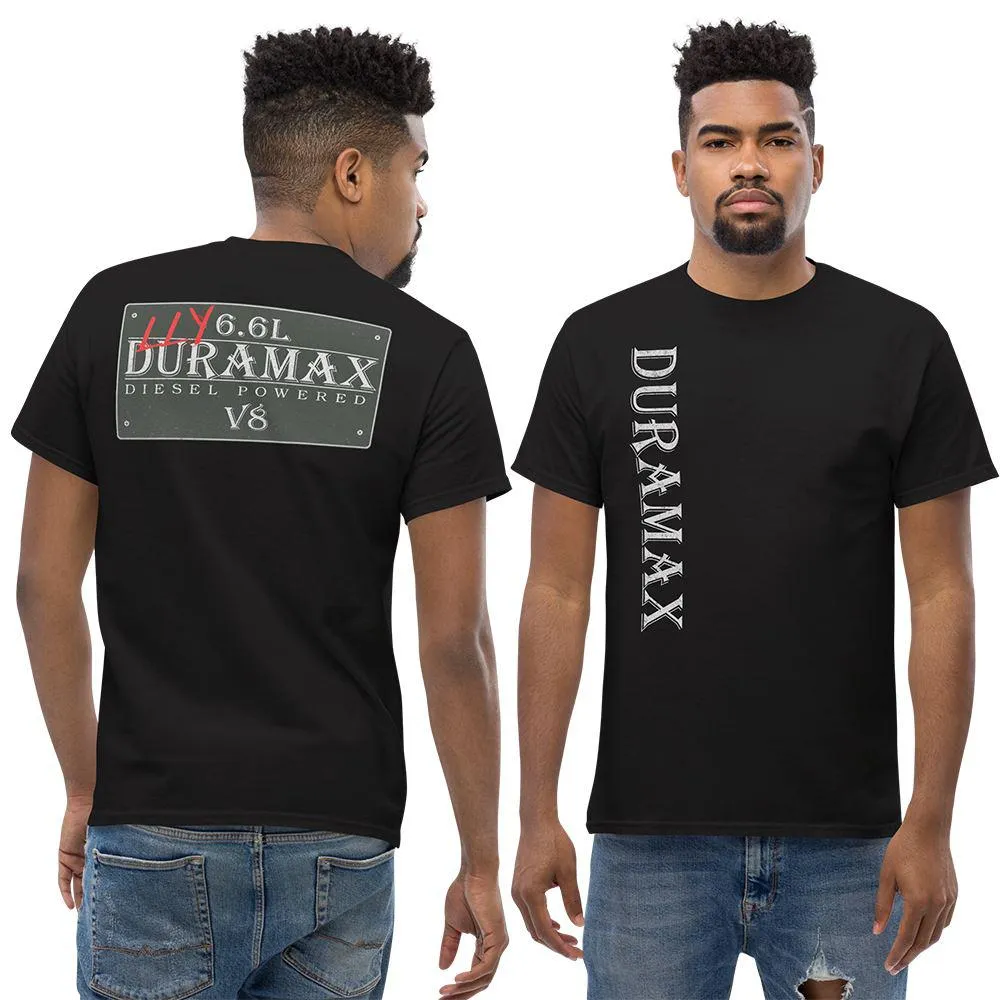 LLY Duramax Vintage Sign Double Sided Print T-Shirt