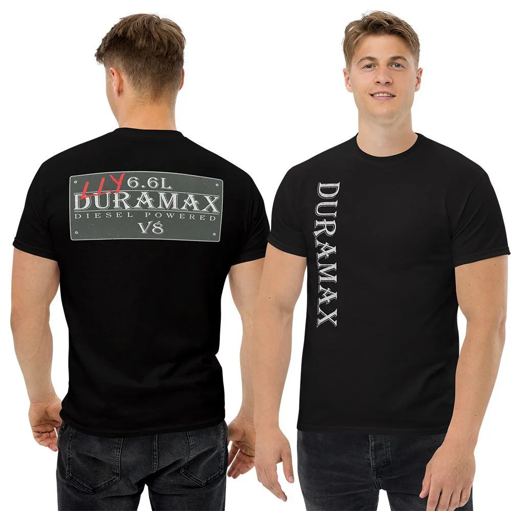 LLY Duramax Vintage Sign Double Sided Print T-Shirt