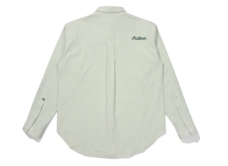 Malbon Golf  |Street Style Long Sleeves Cotton Logo Shirts