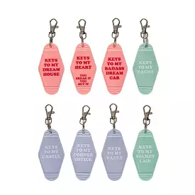 Manifesting Motel Keychains