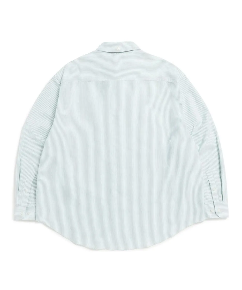 Mark Gonzales  |[MARK GONZALES] ★ANGEL WAPPEN STRIPE OXFORD SHIRT