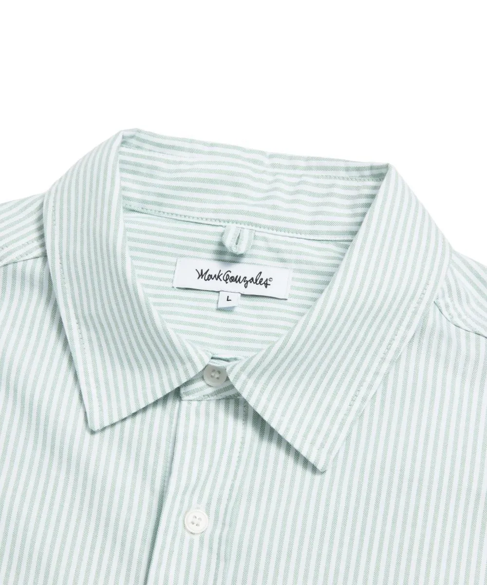 Mark Gonzales  |[MARK GONZALES] ★ANGEL WAPPEN STRIPE OXFORD SHIRT