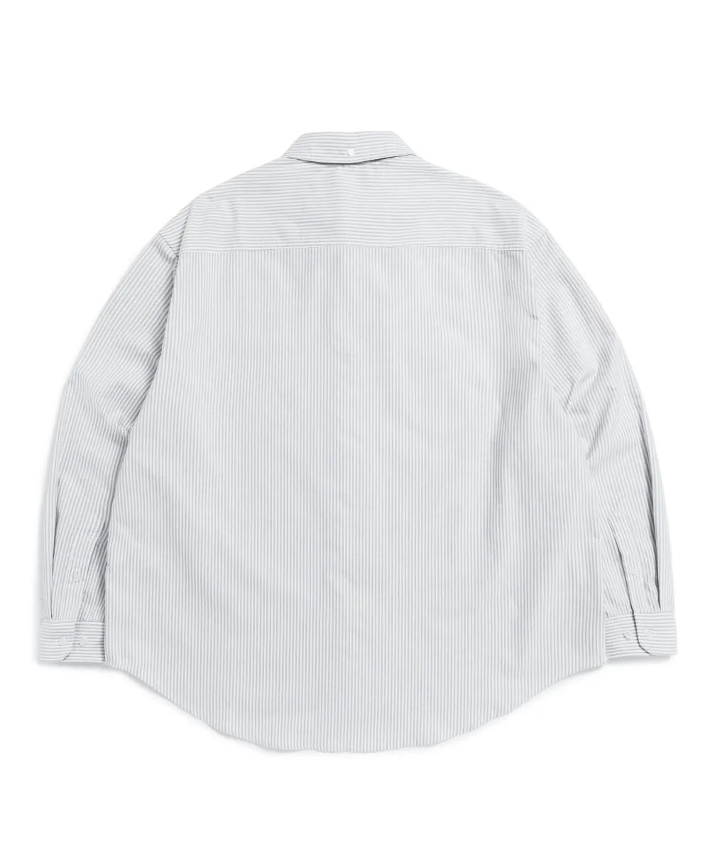 Mark Gonzales  |[MARK GONZALES] ★ANGEL WAPPEN STRIPE OXFORD SHIRT