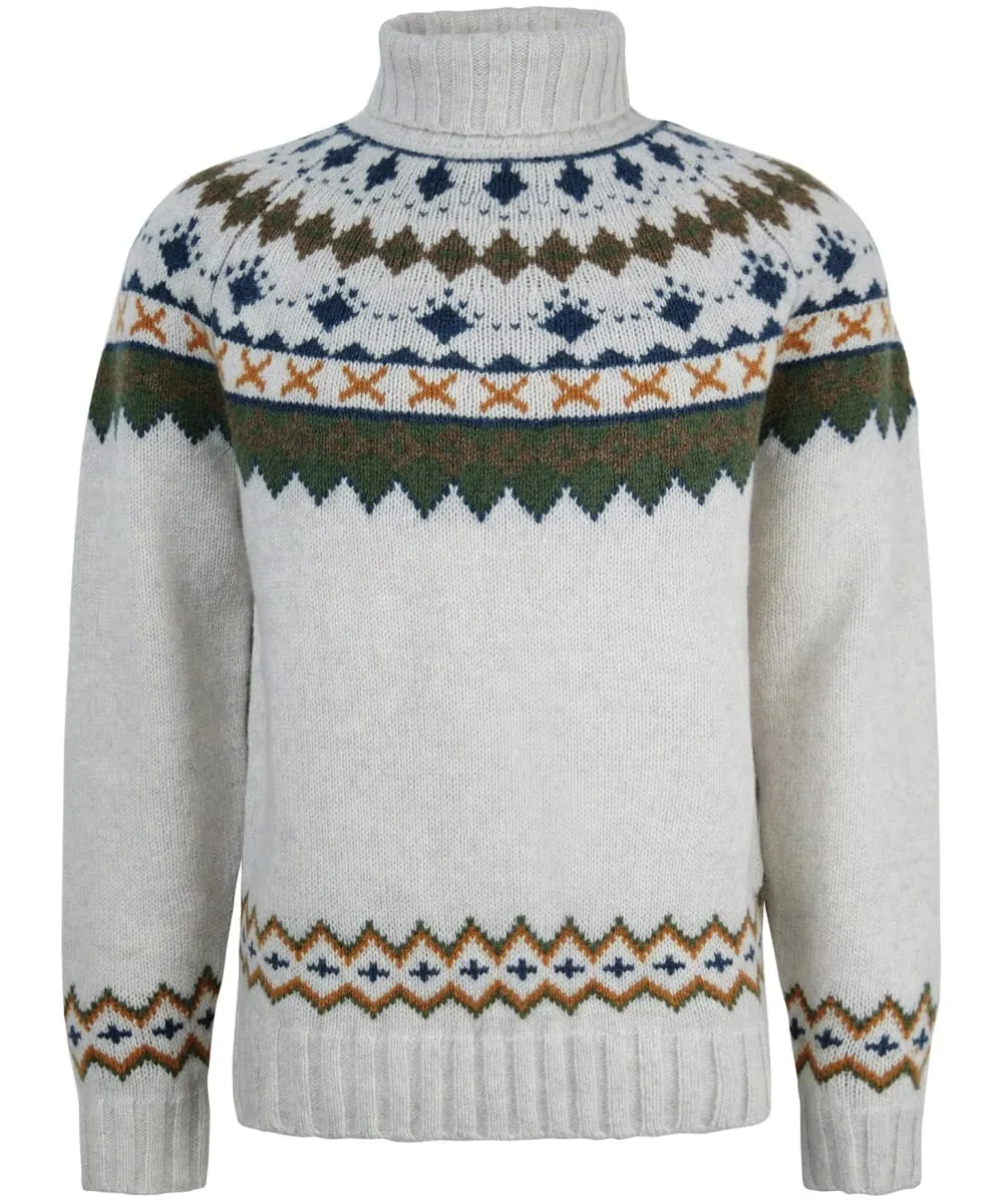 Men's Barbour Roose Fair Isle Rollneck