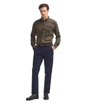 Men's Barbour Sueded Sateen Tailored Fit Trouser