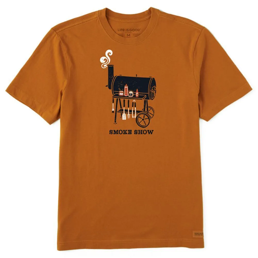 Men's Smoke Show Crusher Tee - Coffee Brown - 80676