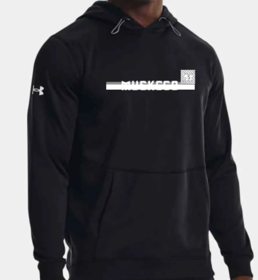 Men's Under Armour Black Fleece Hoody