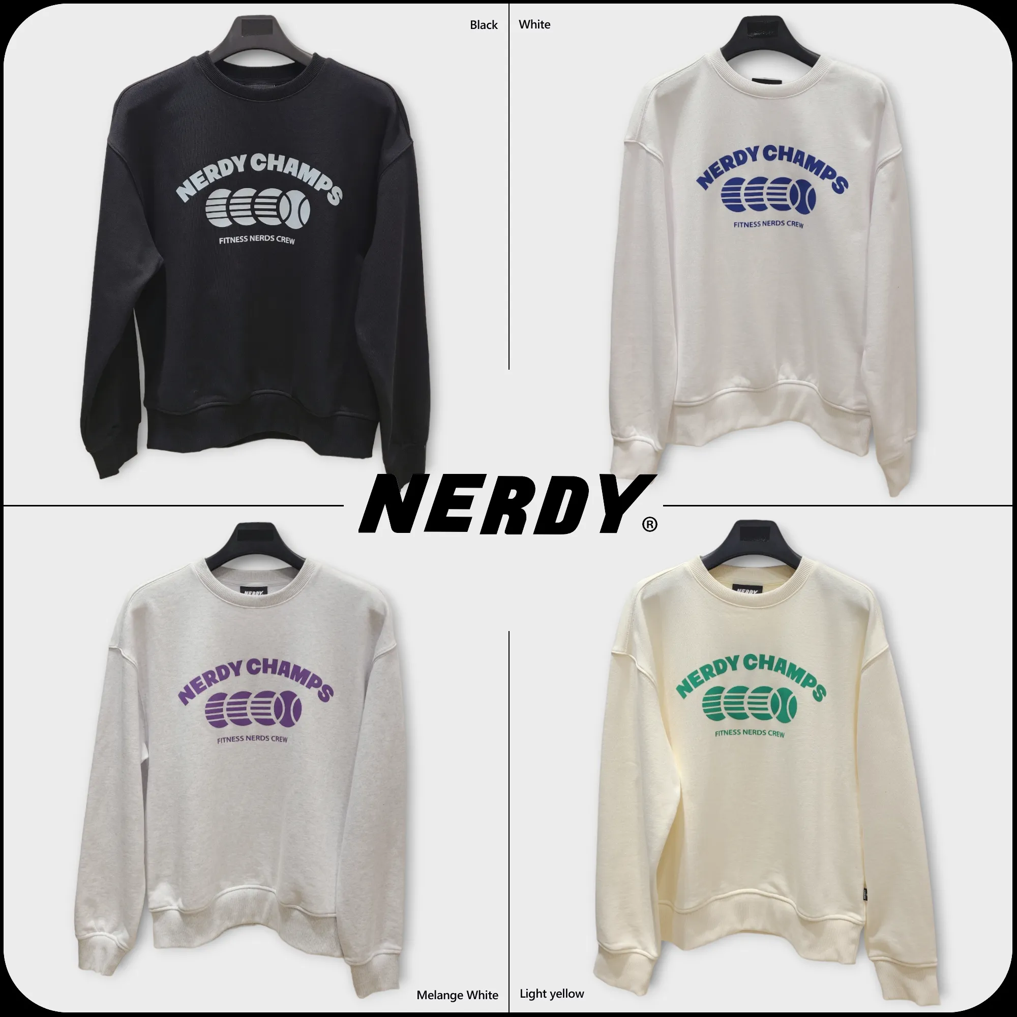 NERDY  |[ NERDY ]★23SS★CHAMPS SWEATSHIRT