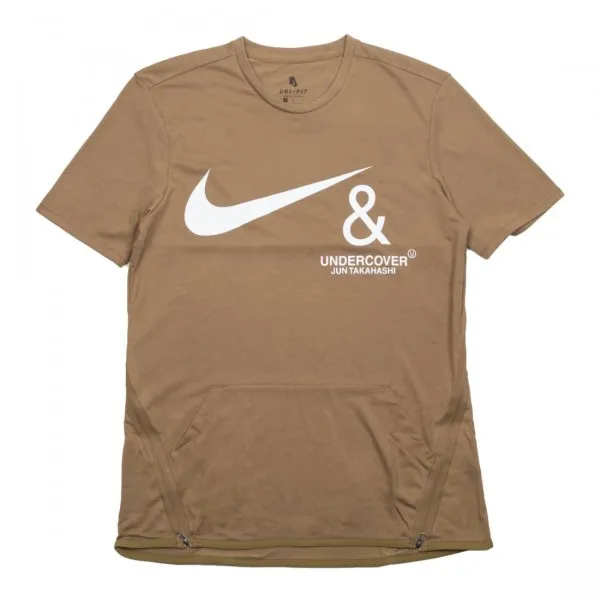 Nike Men M Nrg Tc Top Ss Pocket Tee (lichen brown / white)