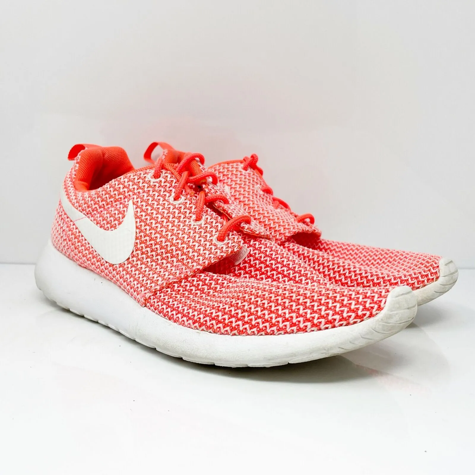 Nike Womens Roshe Run 511882-802 Pink Running Shoes Sneakers Size 9