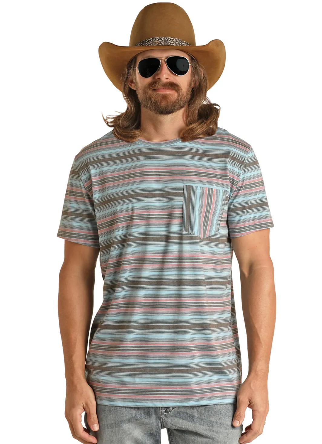 Panhandle Slim Mens Dale Brisby Crew Neck Tee