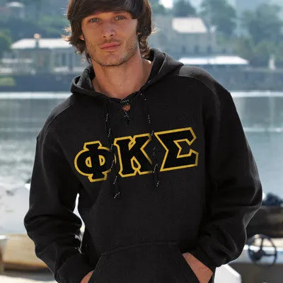 Phi Kappa Sigma Hockey Lace Hoodie - J8830 - TWILL