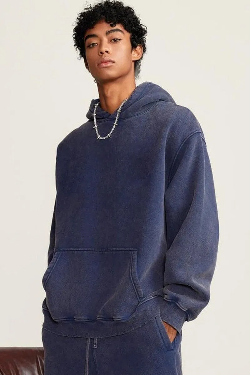 Pigment Dyed Fleece Hoodie