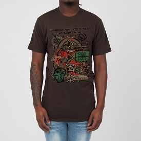 POSITIVE TEE BROWN