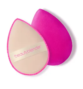 POWER POCKET PUFF Dual-Sided Powder Puff for Setting and Baking