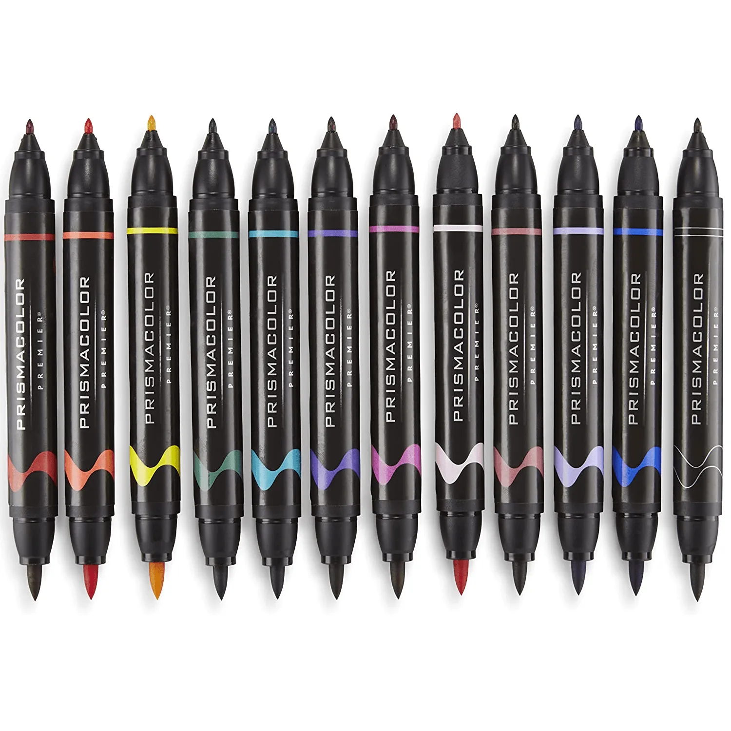 Prismacolor Premier Double Sided Art Markers Brush Fine Tip Dual End 156 Pack