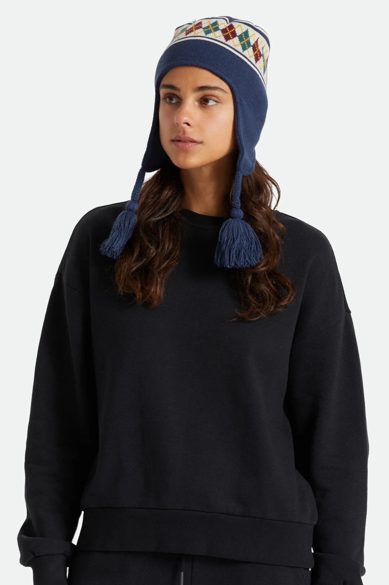 Ralphie Earflap Beanie - Washed Navy