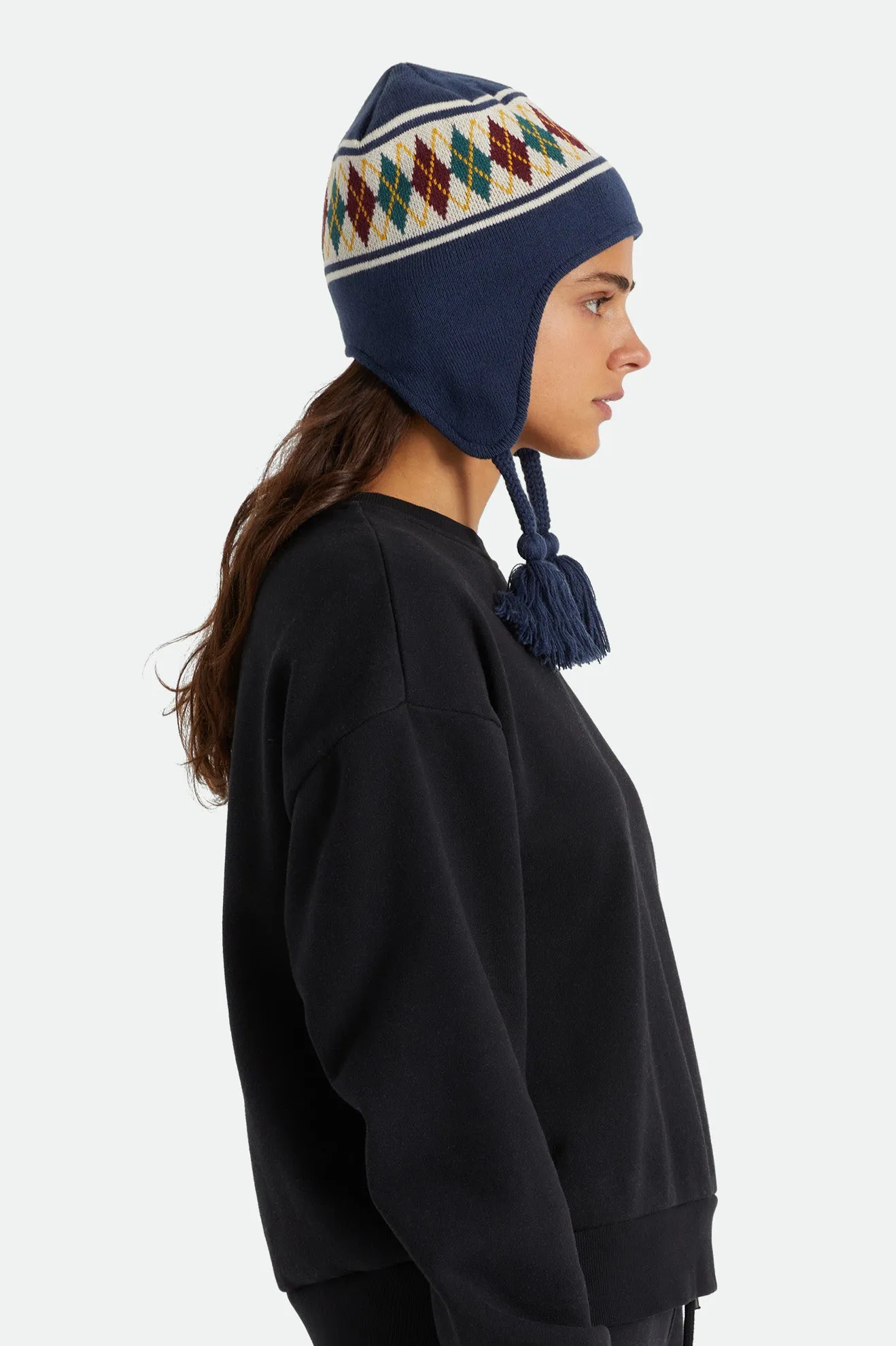 Ralphie Earflap Beanie - Washed Navy