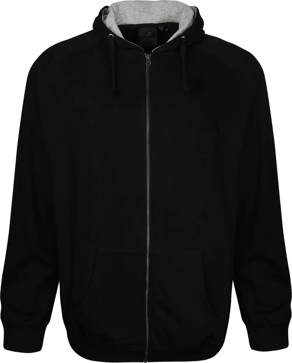 Replika Basic Zip Hoody - Black