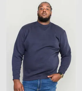 Rockford Big Mens Navy Crew Neck Sweatshirt (SWEAT NAVY)