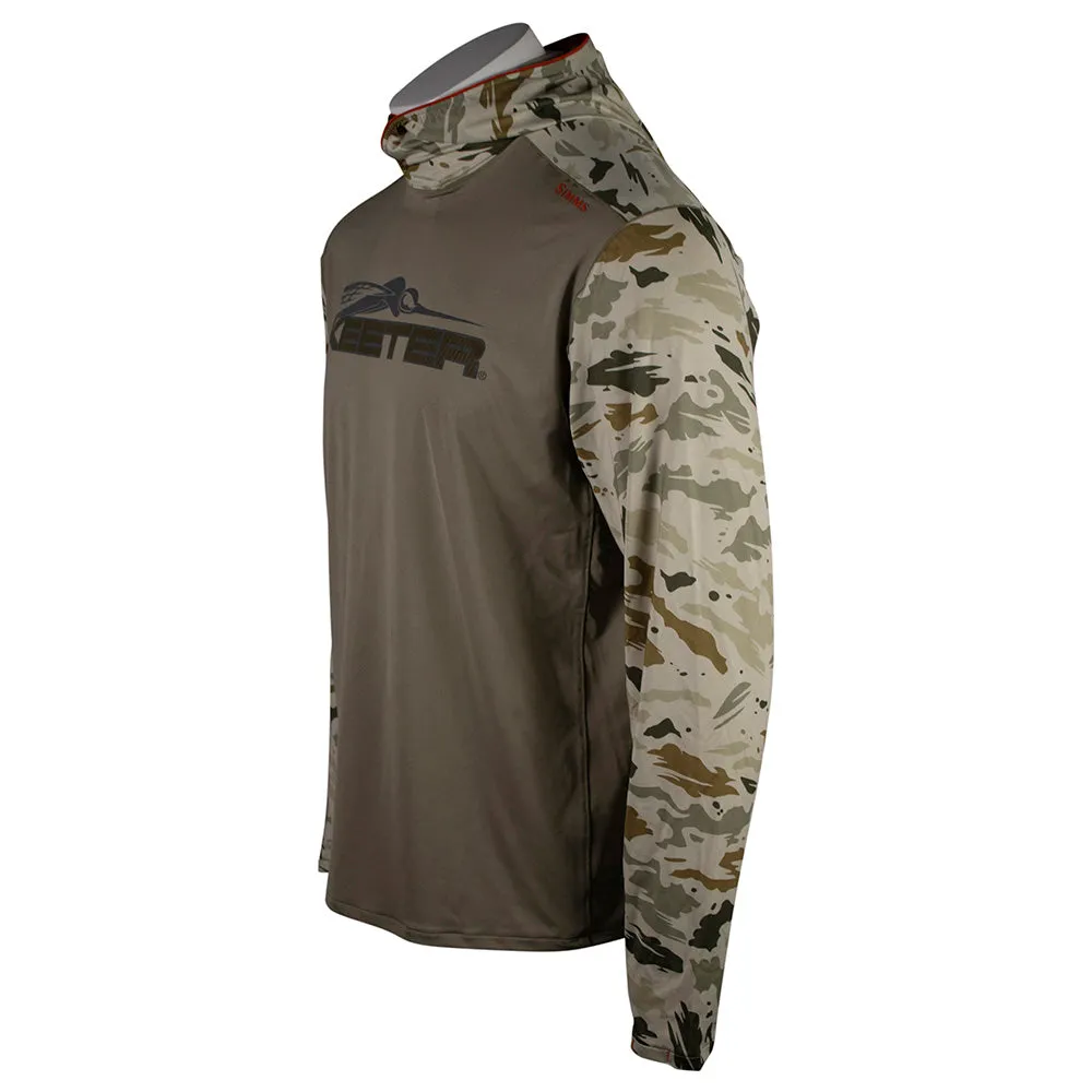 Skeeter Simms SolarFlex Hoody - Ghost Camo Stone