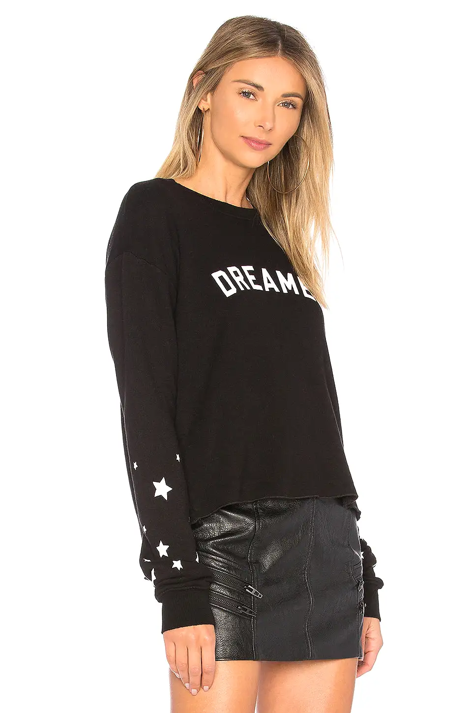 Spiritual Gangster Dreamer Arch Crop Sweatshirt