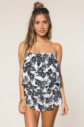 Spiritual Gangster Island Lotus Ruffle Romper