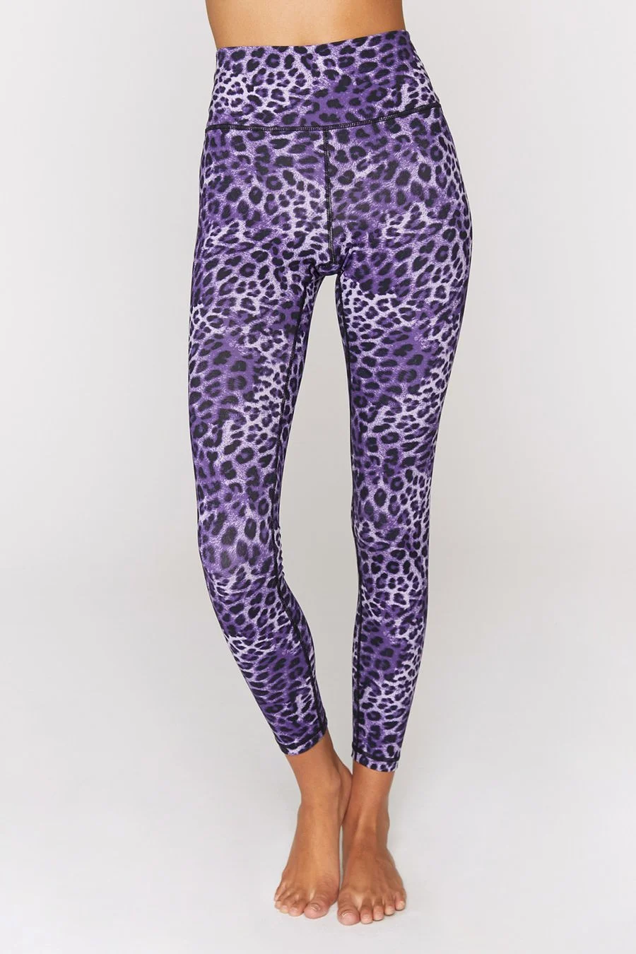 Spiritual Gangster Lavender Cheetah High Waist 7/8 Legging