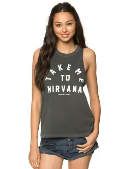 Spiritual Gangster Take Me to Nirvana Muscle Tank