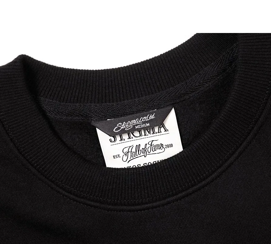 STIGMA  |[ STIGMA ]22 TYPO OVERSIZED HEAVY SWEAT CREWNECK