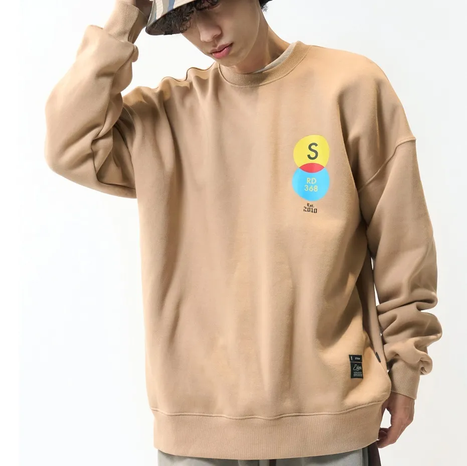 STIGMA  |[ STIGMA ]22 TYPO OVERSIZED HEAVY SWEAT CREWNECK