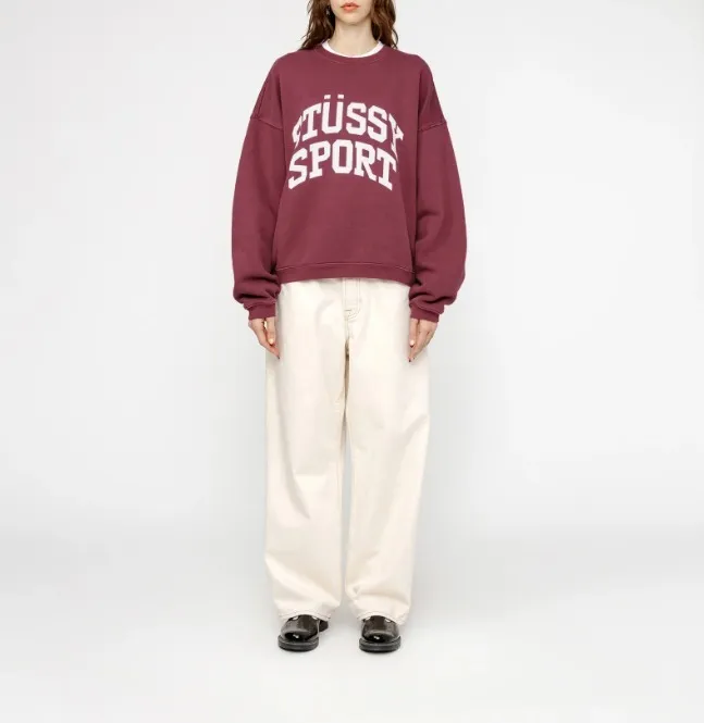 STUSSY  |[STUSSY]★BIG CRACKLE SPORT CREW