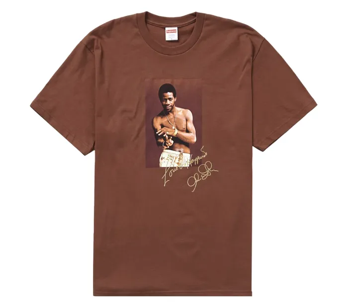 Supreme Al Green Tee Brown