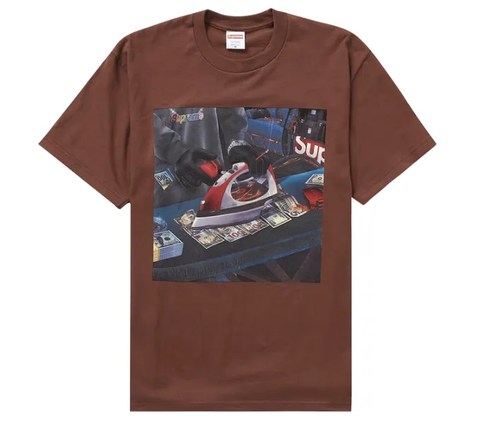 Supreme Gas Tee Brown