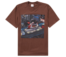 Supreme Gas Tee Brown