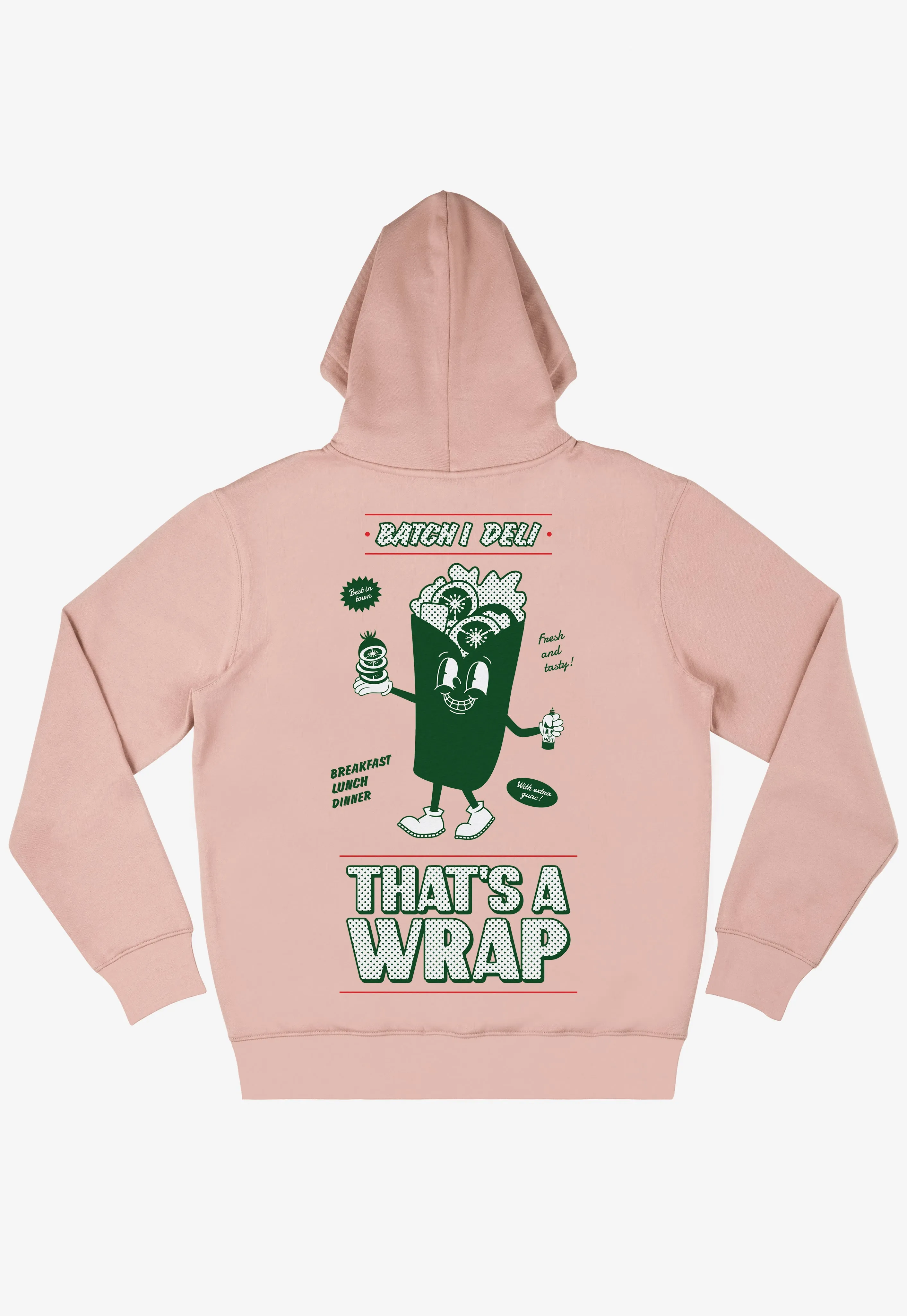 That’s A Wrap Peach Batch1 Deli Hoodie