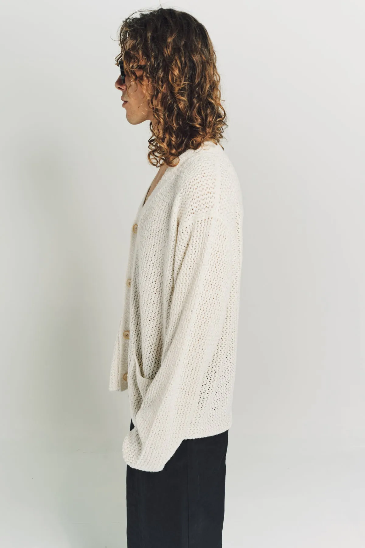 THE ELDER STATESMAN | SELERINO NET CARDIGAN