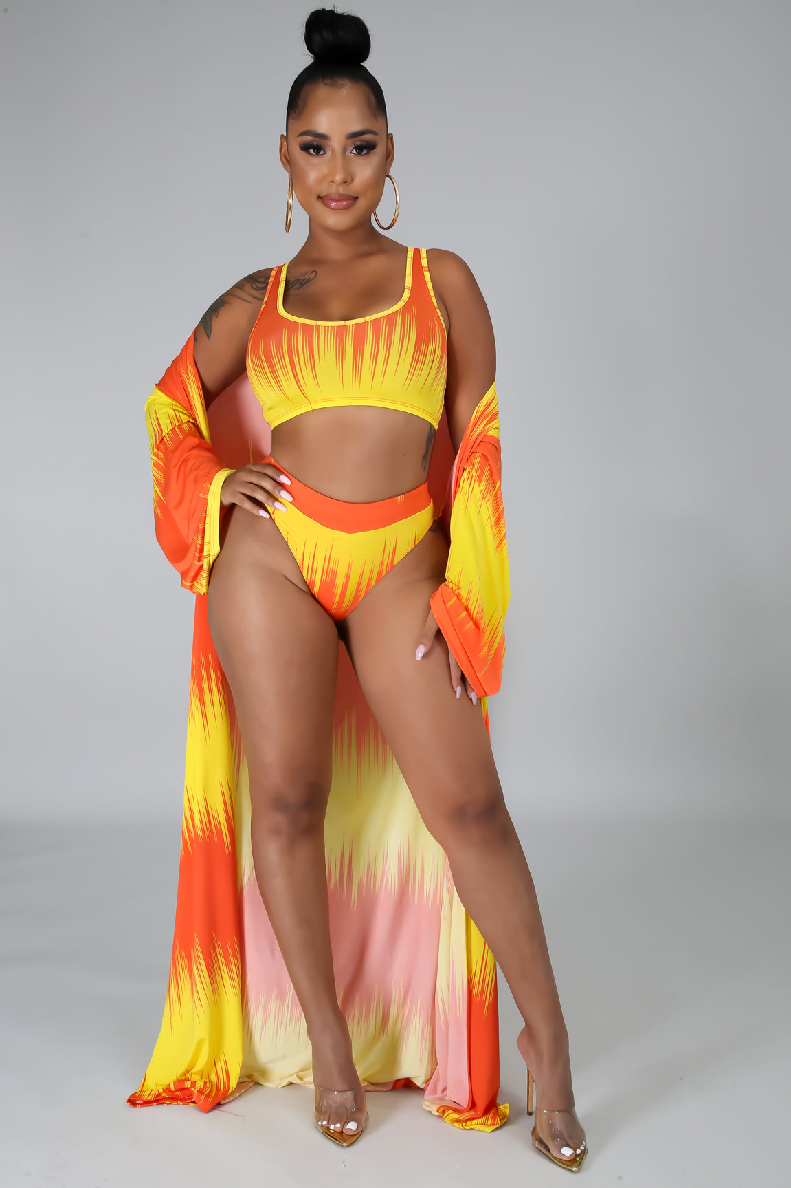 The Electric 3 Piece Swim Set