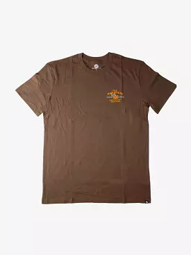 The Mad Hueys Happy Worm Tee - Walnut