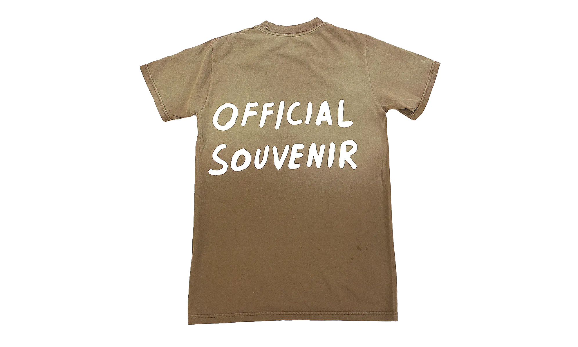 Travis Scott Official Souvenir Tee Brown