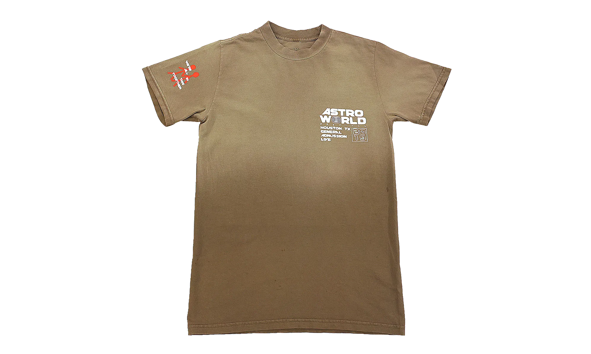 Travis Scott Official Souvenir Tee Brown