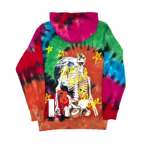 Travis Scott UK Blink of an Eye Tie Dye Hoodie